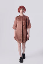 Load image into Gallery viewer, Chocolate Scribble London Dress
