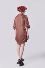 Load image into Gallery viewer, Chocolate Scribble London Dress
