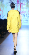 Load image into Gallery viewer, Tuscany Yellow Shirt Dress
